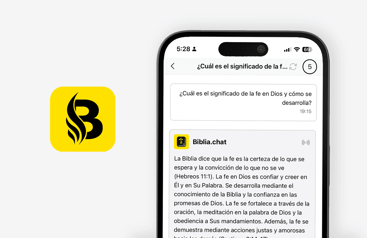 Expansión  Biblia Chat: Asistente Bíblico con Inteligencia Artificial